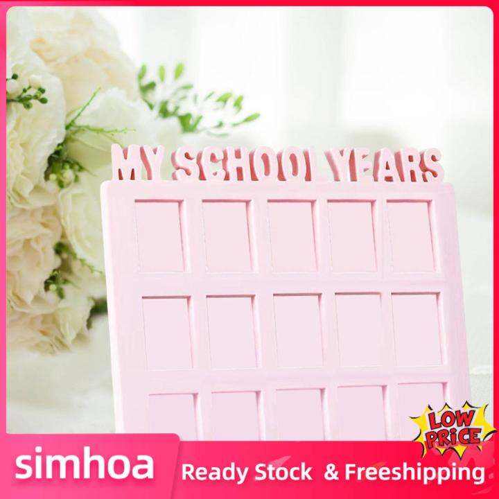 simhoa School Years Picture Frame Graduation Keepsake Frame Photo