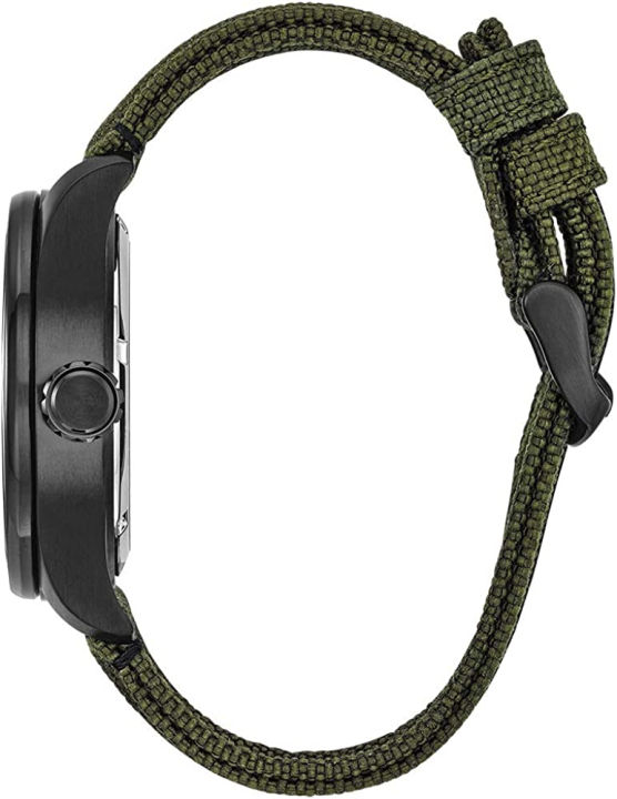 citizen-eco-drive-garrison-mens-watch-stainless-steel-with-nylon-strap-field-watch-green-strap-black-dial