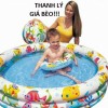 Bể bơi tròn tặng kèm bóng và phao bơi cho bé - ảnh sản phẩm 1