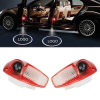 AutoAccessories 2 PCS Car Door Logo Light Brand Shadow Lights Courtesy Lamp for Porsche