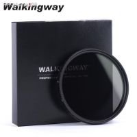 Walkingway Optical Glass Ultra Slim Nd Variable Filter ND2-400 Camera Lens Filter 49/52/55/58/62/67/72/77/82mm Neutral Density