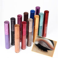 1 Pc Dual-use Metal Glitter Liquid Eyeshadow Shimmer Lying Silkworm Eye Makeup Nude Color Long Lasting Lip Gloss Cosmetic Tool