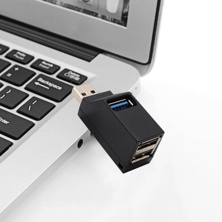 usb-3-กล่องที่แยกมินิขยายฮับต่อพ่วง0ช่อง3พอร์ตความเร็วสูงสำหรับคอมพิวเตอร์แล็ปท็อปเครื่องอ่านการ์ดยูดิสก์