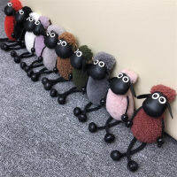 2023 Cartoon Sheep key chain Boy Bag Pendan Shawn lamb Plush Toy Car accessories key chains Toy Keychain, and Kechain, ！