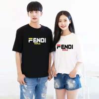 แฟชั่นพิมพ์ fendis เสื้อยืดพิเศษสำหรับเครื่องแต่งกาย