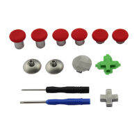 For Xbox One Elite Gamepad Replace D-pad Key Repair Part Kit Multi Color Full Set Joystick Caps For Elite Controller With Tool