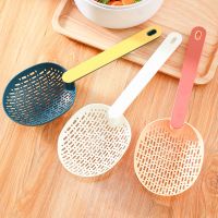 【CC】 Household Temperature Resistant Noodles Large Colander Long-Handled Dumplings Wonton Hot Pot Drain