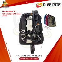 DIVE RITE-Transplate XT with Voyager EXP wing (35 lb)