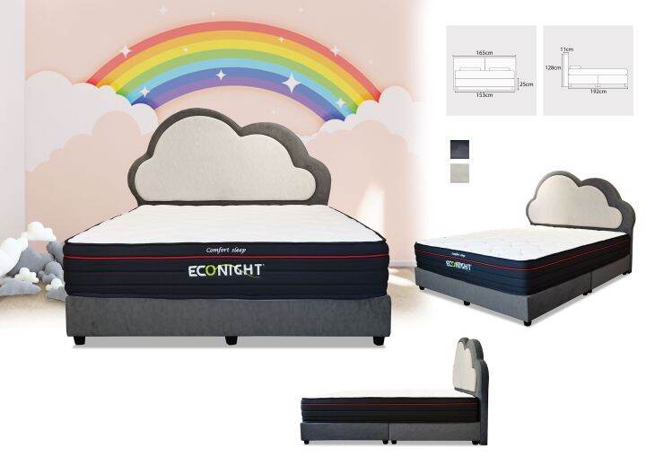 Cloud Bed Frame / Kid Bed Frame Lazada