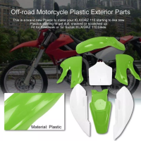 ชิ้นส่วนพลาสติกภายนอกมอเตอร์ไซค์,สำหรับ Kawasaki KLX110 KX65 2000-2009