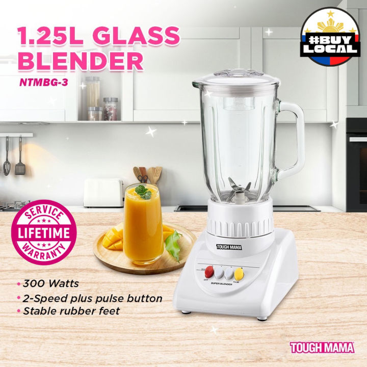 1.25L Glass Blender - Tough Mama Appliances