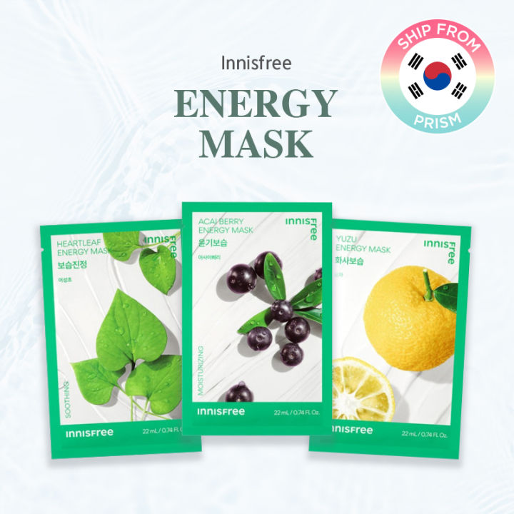 Innisfree Energy Mask from PRISM Lazada Singapore