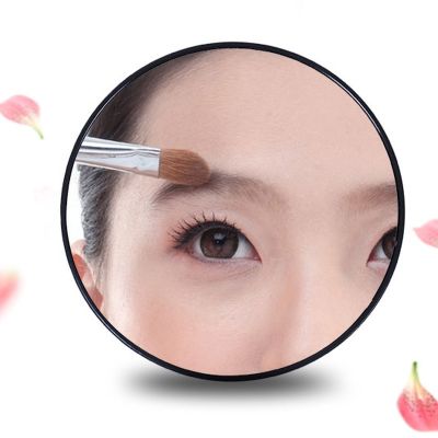 15/10/5XPortable Vanity Mini Pocket Round Makeup Magnifying Mirror With Two Suction Cups Compact Cosmetic Mirror Tool Mirrors