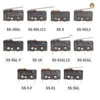 Microswitch Limit Travel Switch SS-5GL2 5GL13 Small Micro Switch 3 pins