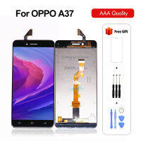 【☊HOT☊】 xuexin 5.0นิ้วสำหรับ Oppo A37จอแสดงผลแบบสัมผัส Lcd หน้าจอดิจิตอลอุปกรณ์ชิ้นส่วนจอสัมผัสมือถือสีดำสีขาวสีดำกับ S