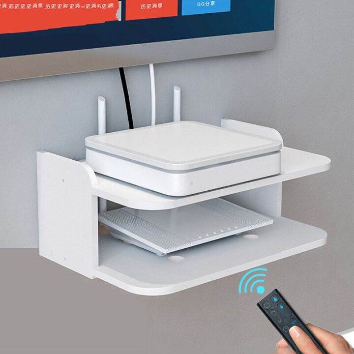 Tv Screen Top Storage Shelf SetTop Box Bracket Holder Computer Monitor