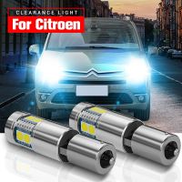 ❡№☫ 2pcs LED Clearance Light Parking Blub H6W BAX9S 64132 Canbus For Citroen C4 Picasso 1 2007 2008 2009 2010 2011 2012 2013