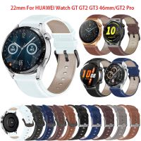 [SOSO 3C accessories] 22มิลลิเมตรเดิมหัวเว่ย GT2 GT3 Pro 46มิลลิเมตร /Gt Runner 46มิลลิเมตรสายนาฬิกาข้อมือสายหนังสำหรับหัวเว่ยนาฬิกา GT 2/3 Pro Wacth สร้อยข้อมือ