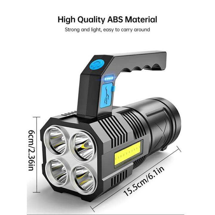 ไฟฉาย-led-ไฟฉายแบบชาร์จไฟลูเมนสูงแสงทำงานโคมไฟไฟ-led-ไฟฉายที่มีประสิทธิภาพแสงแฟลชไฟฉายสำหรับกรณีฉุกเฉินและ