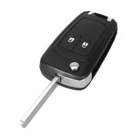 【❁】 islwpi KEYYOU 2/3ปุ่มพับกุญแจรถระยะไกลพลิก Key Fob กรณีสำหรับ Opel Astra H เครื่องราชอิสริยาภรณ์ J Vectra C D Zafira G