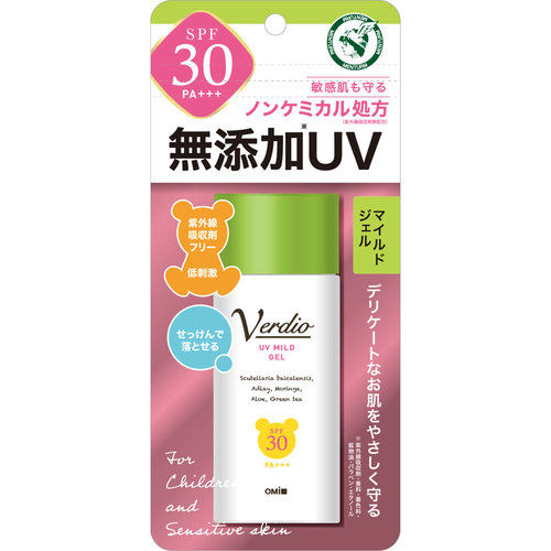 ครีมกันแดดverdio-uv-mild-gel-spf30-pa-80g-สำหรับเด็กและผิวแพ้ง่าย