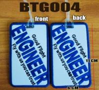 TAG ติดกระเป๋า ปักลาย BAG TAG ENGINEER แท็กติดกระเป๋า เพื่อใช้ สะสม ของฝาก งานหนาสวย ทนทาน / BTG004 DeeDee2Pakcom