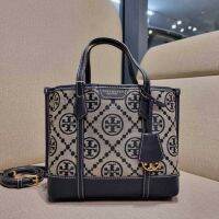 กระเป๋าถือ กระเป๋าสะพาย TORY BURCH PERRY MONOGRAM JACQUARD TRIPLE COMPARTMENT TOTE