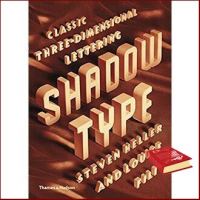 Enjoy Life &amp;gt;&amp;gt;&amp;gt; Shadow Type : Classic Three-dimensional Lettering หนังสือภาษาอังกฤษมือ1(New) ส่งจากไทย