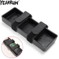 YEAHRUN ตัวยึดถาดกล่องพลาสติก150X55x19mm เคสใส่ของสำหรับรถ1/4ตีนตะขาบ RC SCX10ตามแนวแกน D90 TRX4