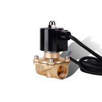 3/4 quot; IP68 Waterproof Normally Closed Brass Fountain Solenoid Valve 110V 24V 12V 24v Solenoid Valve For Underwater