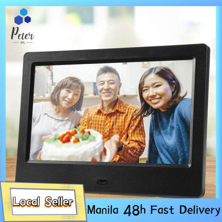 7 Inch 1024 x 600 HD Digital Photo Frame Electronic Picture Player