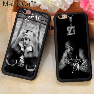 2Pac แฟชั่น Tupac Shakur เคสโทรศัพท์สำหรับ iPhone 13 12 14 Pro Max Mini 11 14 Pro Max XS X XR 6S 7 8 Plus SE 2020 Coque