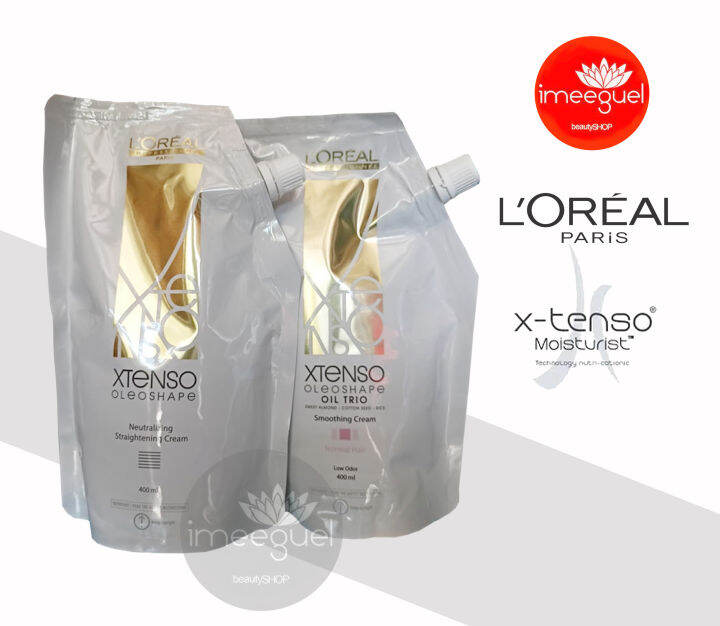 Loreal Xtenso Oleoshape Rebonding For Normal Hair 400ml Lazada PH