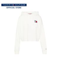 Tommy Hilfiger เสื้อสเวตเตอร์ผู้หญิง รุ่น UW0UW04520 YBL - สีขาว