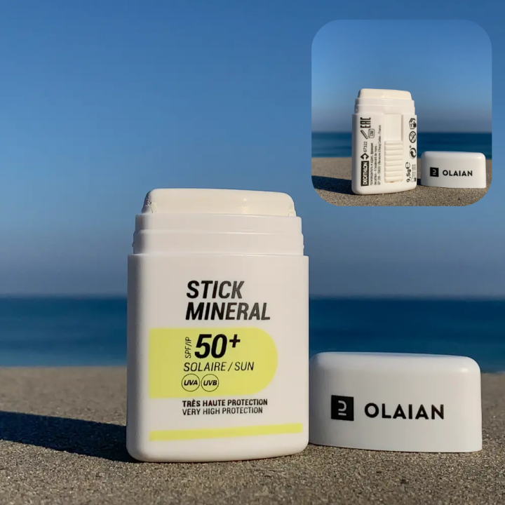 olaian-ครีมกันแดดจากแร่ธาตุธรรมชาติสำหรับทาใบหน้า-spf50-ทนทานต่อน้ำทะเลได้ดี-ป้องกัน-uva-และ-uvb-ได้-กันแดดสูตรธรรมชาติ