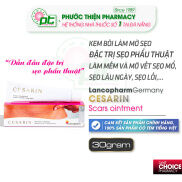 Kem bôi mờ sẹo mổ, sẹo phẩu thuật CESARIN Lancopharm 30g - làm mờ sẹo lồi
