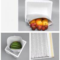 10Pcs Useful Food Storage Bag Portable Food Thermal Bag Moisture proof Folding Food Thermal Bag Disposable