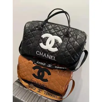 Shop Chanel Black Duffel Bag with great discounts and prices