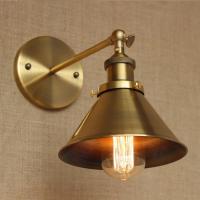 Wrount Iron Brass Vintage Wall Lamp Light For Cafe Room Edison Wall Sconce Arandela In America Loft Industrial Style