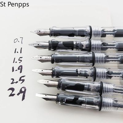 ZZOOI 6pcs calligraphy Parallel Pen Set 0.7mm 1.1mm 1.5mm 1.9mm 2.5mm 2.9mm writing Pen for Gothic Letter caligraphy Pens Stationery