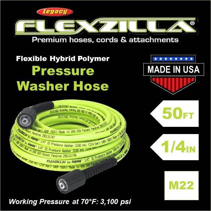 Legacy Flexzilla 1/4inch x 50 feet Flexible Hybrid Polymer Pressure