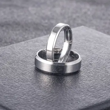 Buy Silver Shine- Silver Couple Ring (Pack of 1) Online at Best Price in  India - Snapdeal