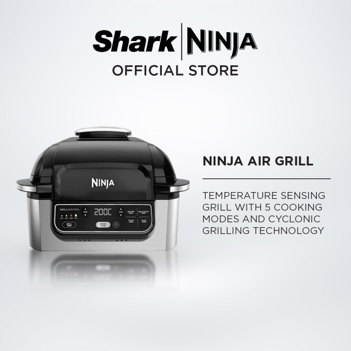 Ninja AG301 Foodi 5-in-1 Indoor Grill with Air Fry, Roast, Bake