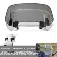 Motorcycle Windshield Extension Adjustable Spoiler Deflector Fit For BMW F750GS F850GS G310GS G310R F900R F900XR