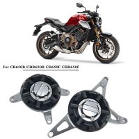 ปะเก็น CB650R CB650F ป้องกันเครื่องยนต์ฝาครอบป้องกันด้านข้างของรถยนต์กันล้มป้องกันสำหรับฮอนด้า CBR650R CBR650F 2014-2021 2019 2020