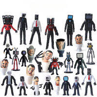 ใหม่ Skibidi ห้องน้ำ Man กล้อง Man รูป Man ลำโพง Man รุ่น Cameraman Action Figures ตกแต่งตุ๊กตา PVC ของเล่นสะสม