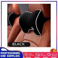 Comfortable Car Neck Headrest Pillow with Memory Foam  Seat Cushion Headrest Head Support Pillow Waterproof for Neck Pain Black Seat Cushions