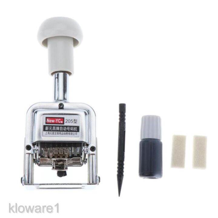 Metal 5Position Automatic Numbering Machine Roller Digital Graffiti