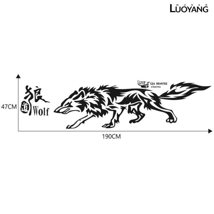 lth-สติกเกอร์รอยสัก-รูปหมาป่า-กันแสงแดด-เป็นมิตรกับสิ่งแวดล้อม-สําหรับติดตกแต่งรถยนต์-atv-2-ชิ้น-sdx