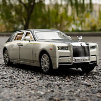 ขนาดใหญ่ Rolls-Royce Phantom รถโลหะผสมรุ่นรถจำลองคอลเลกชันเครื่องประดับรถของเล่นรถ boy